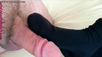 German teen's homemade sneaker and sock fetish with voyeur