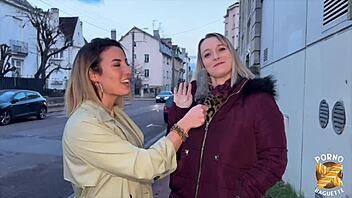 Wow! Kelly and Pam Share a Cock with Their Big Tits!