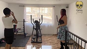 Widow Gets Lesbian Pussy Licking