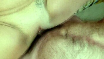 Ms Paris likes cum splattered on her shaved pussy, but hates it on her lingerie