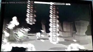 i play fingerdash with venom and adventurers geometry dash