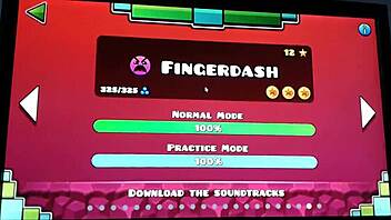 i play fingerdash with venom and adventurers geometry dash