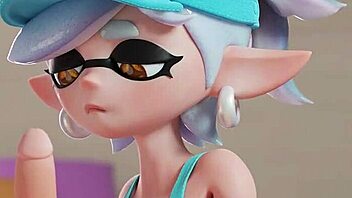 two cute chicks eating and riding cock in wild 3d action! 🍆