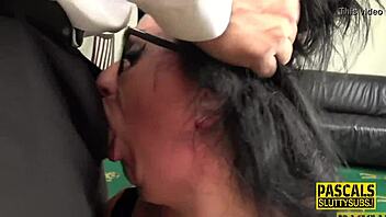 i throat and get fucked as chubby submissive.