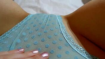 i caress my petite pussy after work every day