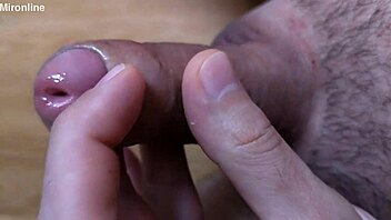 Little Dick Juice Flows From Cute Small Cock