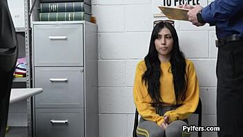 Strip Search Leads To Blowjob And More.