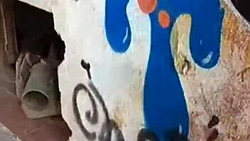 Real Couple's Mountain Outdoor Fuck