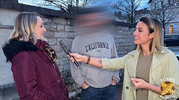 Wow! Kelly and Pam Share a Cock with Their Big Tits!