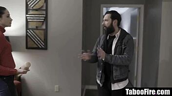 Is This Hot Brunette Teen Ready to Be Fucked Hard by a Creep in Doggy Style?