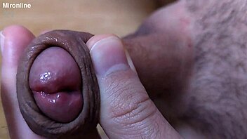 Little Dick Juice Flows From Cute Small Cock