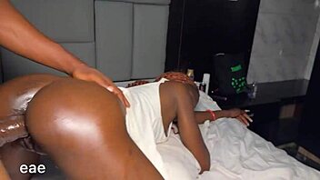 i ride big black cock aggressively in missionary and doggystyle