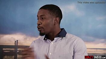 sexy milf goldie glock sucked black cock then fucked hard.