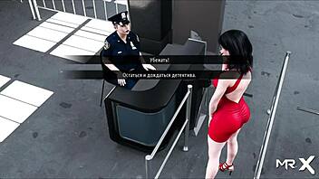 I came by myself in the fashionbusiness anime hentai game e1 99