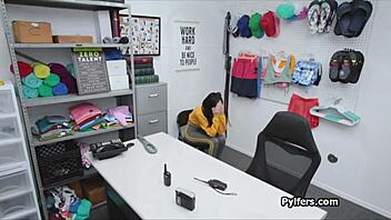 Strip Search Leads To Blowjob And More.