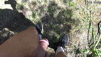 did you get scared watching me piss from my hairy pussy?