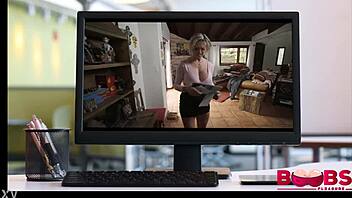 is my stepson fucking my big boobs hard?