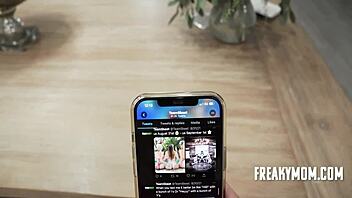 Blindfold prank with stepmom - audrey madison