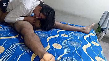 Mexican student gives anal virginity to her PE teacher! 🔥