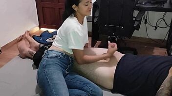 Friend's Wife Surprises With Deep Throat