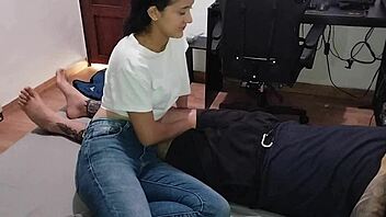 Friend's Wife Surprises With Deep Throat