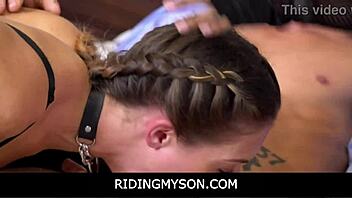 Mike Avery fucks JC Wilds and Eden West in gothic fantasy.