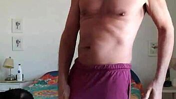 Pervy Papifachero Rubs Daddy Boner Bulge In Shorts!