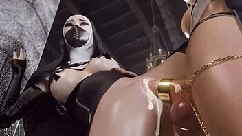 Futanari Girls' Passionate Encounters Compilation