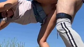 Is gabriella's mouth fucked deeper than her pussy in this slave session?