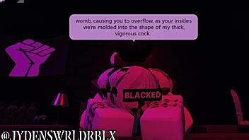 Taming my snowbunny friend with big black cock