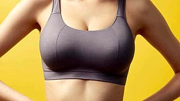 ai generated models pose barefoot in lingerie catalog