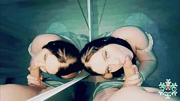 step sister seducing step brother for creampie and anal