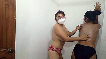 The women prepare by bathing before their visit to the establishment