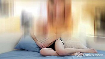 Samantha Ryan Humps Armchair In Softcore Masturbation Orgasm