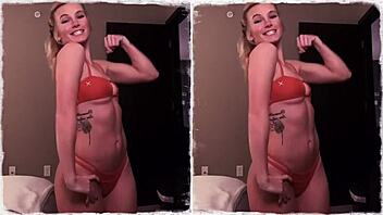 suuup pussies madisyn huntt in bikini haul with twerk and cameltoe 😏