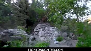 outdoor bang with stepdaughter riley star gets wild and taboo 💥