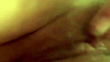 My petite girlfriend masturbates her hairy pussy for cash