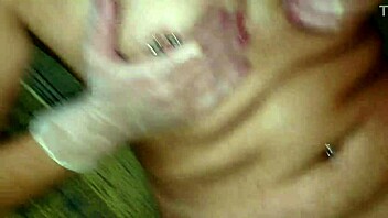 Ms Paris likes cum splattered on her shaved pussy, but hates it on her lingerie