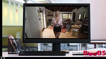 is my stepson fucking my big boobs hard?