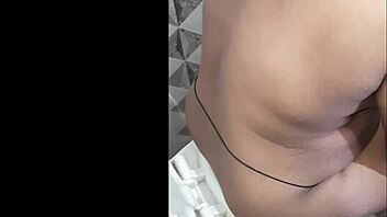 Indian Hot Brownie Step Mom Pissing Nude In Bathroom