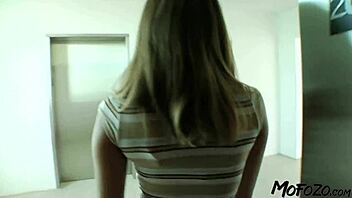 mofozo com - 18 year old brunette in casting session