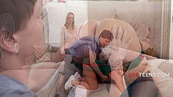 stuck girls follow the rule and get used by harley and rion