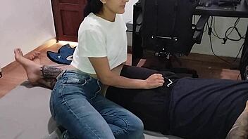 Friend's Wife Surprises With Deep Throat