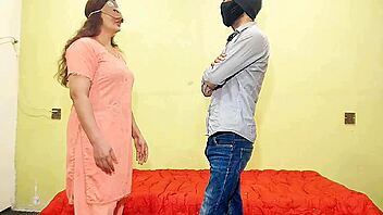 desi indian bhabhi gets fucked hard in doggystyle by father in law with hindi audio.