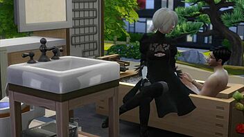 Sims 4 Un Voyeur Les Surprends Dans Le Bain