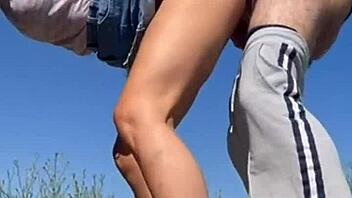 Is gabriella's mouth fucked deeper than her pussy in this slave session?