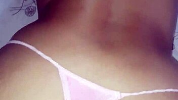 KARELY SHOWS OFF HER RICH PINK THONG IN A CASUAL SETTING