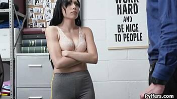 Strip Search Leads To Blowjob And More.