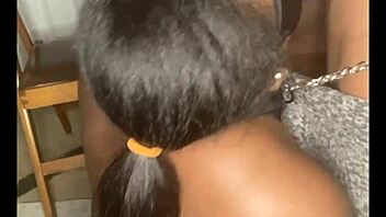 Thick ebony slut getting fucked hard?