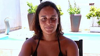 i interview the hot teen maya pimentinha riding big cock